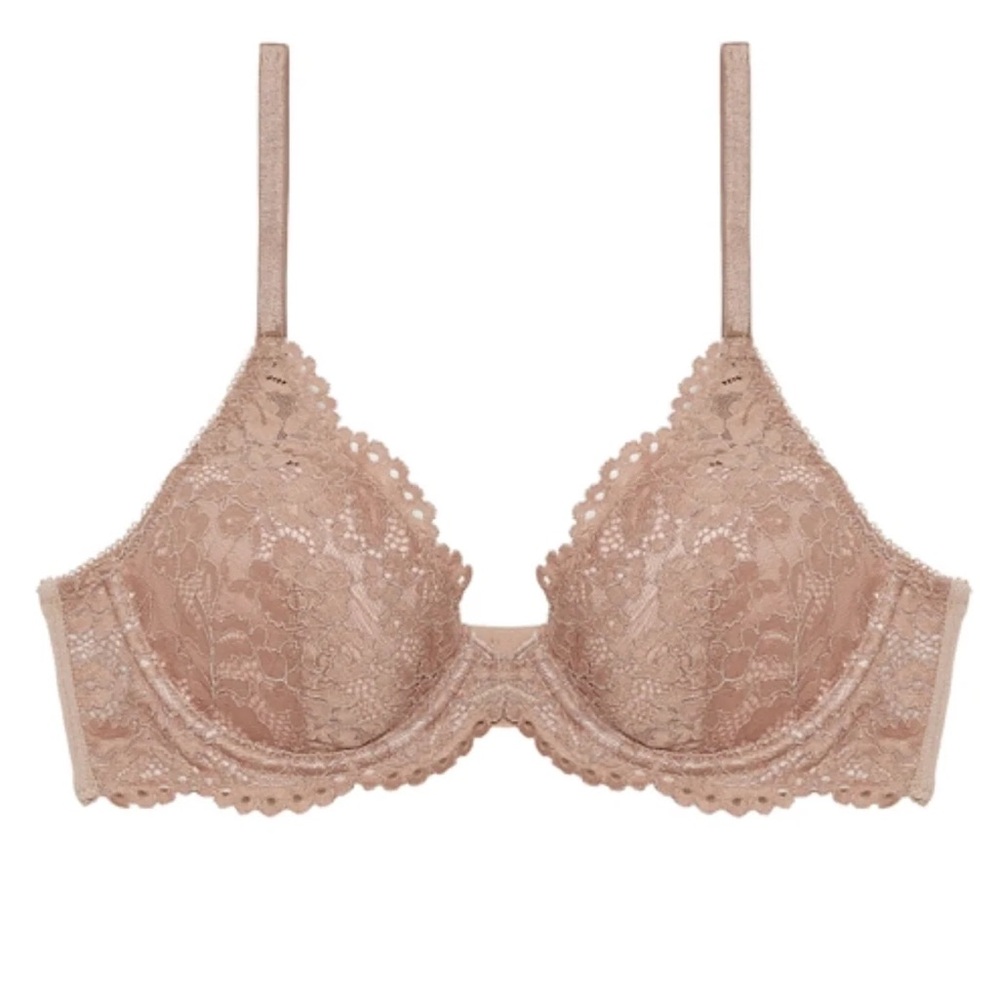WACOAL Lace Embrace Underwire Bra in Light Pink EUC 34C - Picture 13 of 16
